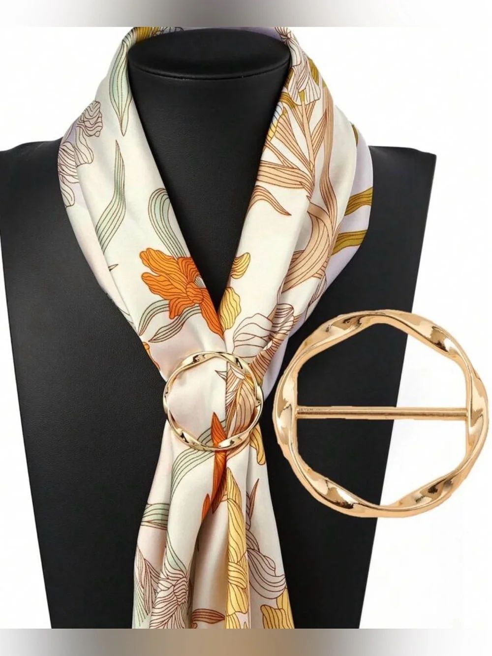 Bohemian scarf ring M844